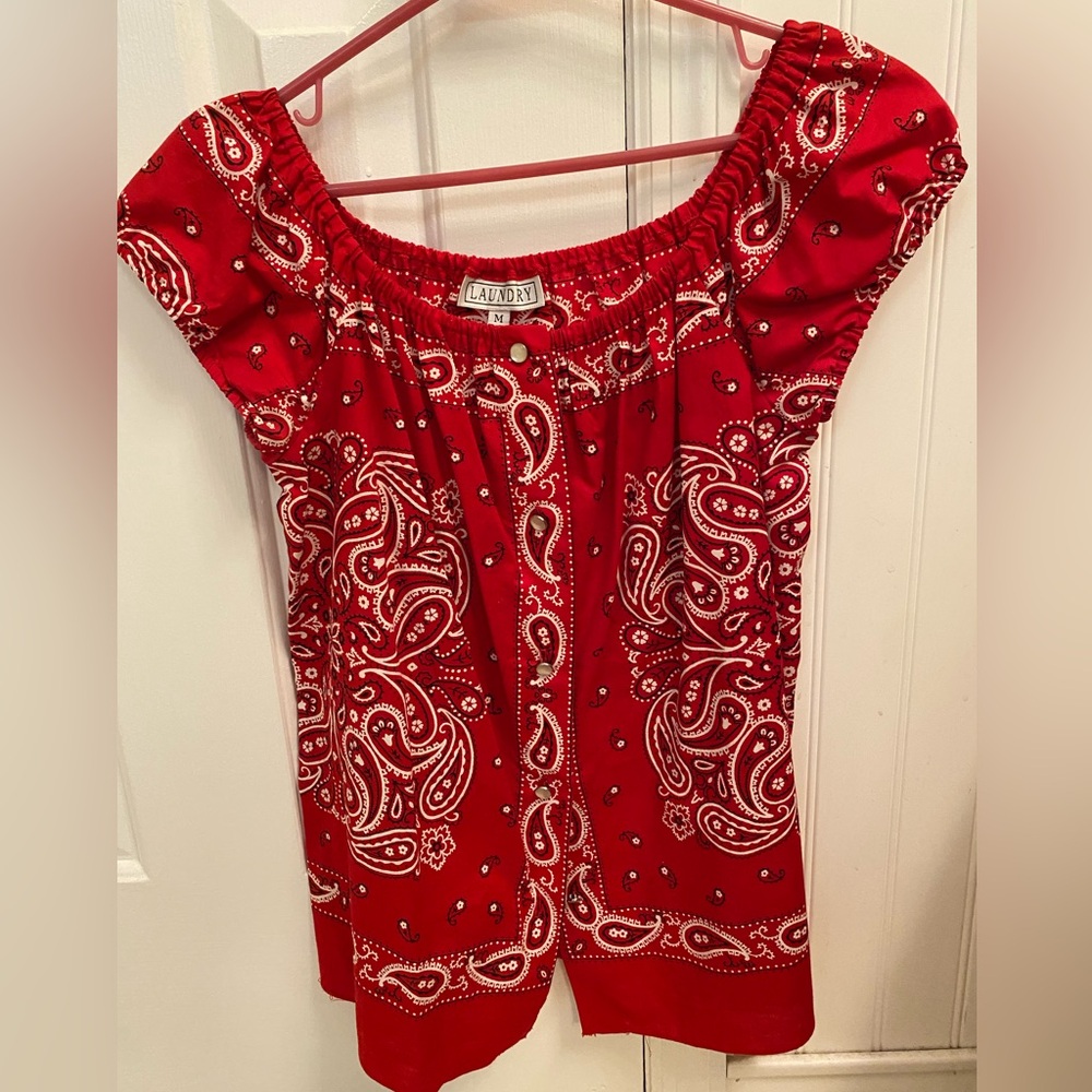 ⭐️HP⭐️Laundry|Bandana Top